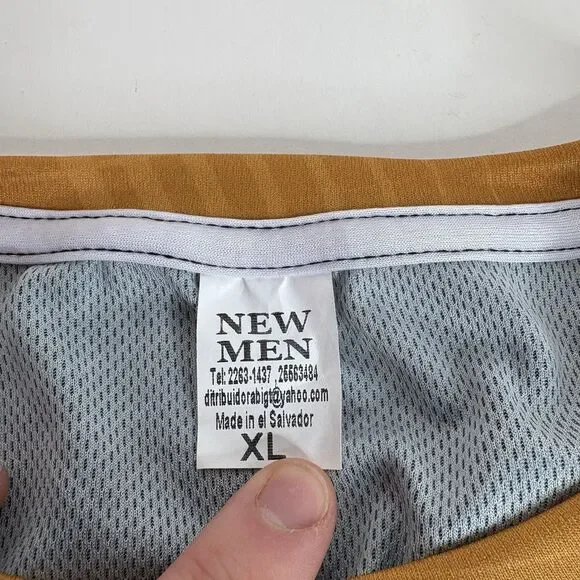 Bitcoin Jersey Shirt Grey And Orange, XL, 21Milliom - Picture 3 of 5